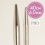 Drops Pro Rundpinde Messing 40cm 6.00mm / 15.7in US10
