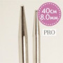 Drops Pro Rundpinde Messing 40cm 8.00mm / 15.7in US11