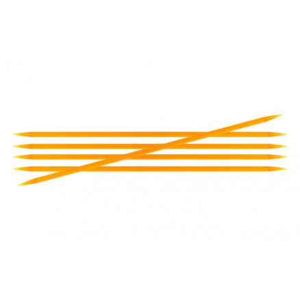 KnitPro Trendz Strømpepinde Akryl 20cm 4,00mm / 7.9in US6 Orange