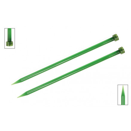 KnitPro Trendz Strikkepinde / Jumperpinde Akryl 25cm 4,50mm / 9.8in US