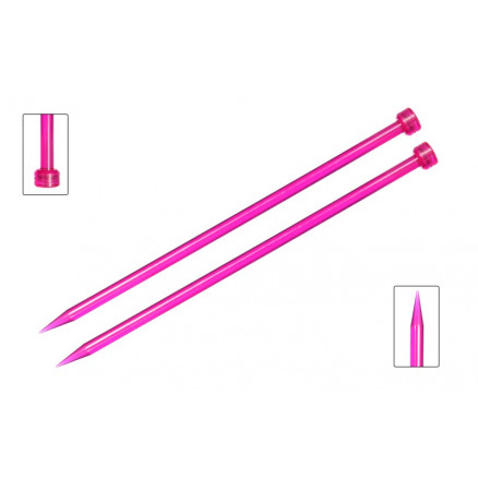 KnitPro Trendz Strikkepinde / Jumperpinde Akryl 25cm 8,00mm / 9.8in US thumbnail