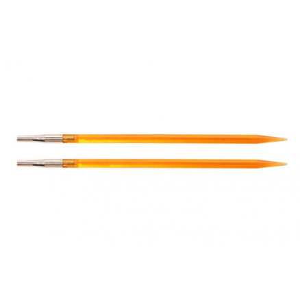 KnitPro Trendz Udskiftelige Rundpinde Akryl 13cm 4,00mm US6 Orange thumbnail