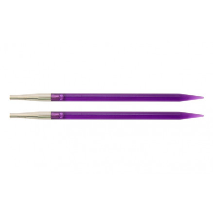KnitPro Trendz Udskiftelige Rundpinde Akryl 13cm 5,00mm US8 Violet thumbnail