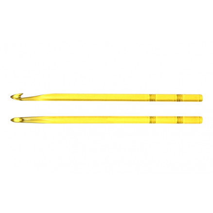 KnitPro Trendz Hæklenål Akryl 13cm 6,00mm Yellow thumbnail