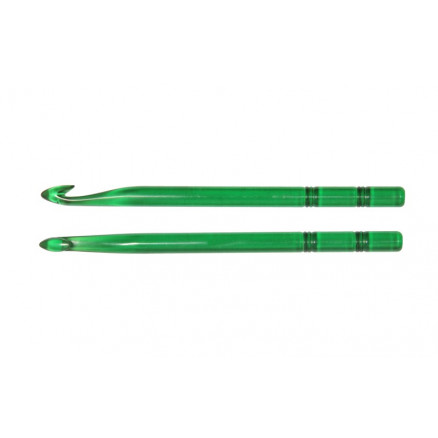 KnitPro Trendz Hæklenål Akryl 13cm 9,00mm Green thumbnail