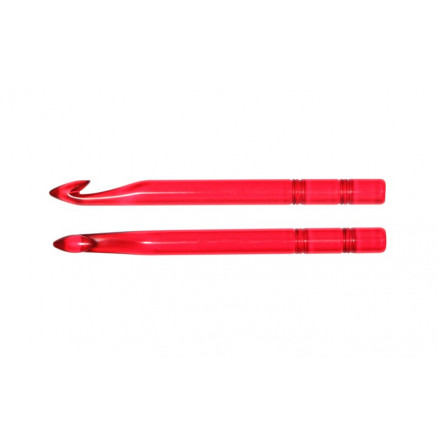 KnitPro Trendz Hæklenål Akryl 13cm 12,00mm Red