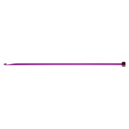 KnitPro Trendz Enkelt Hæklenål Akryl 30cm 5,00mm Violet til Tunesisk h thumbnail