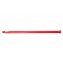 KnitPro Trendz Enkelt Hæklenål Akryl 30cm 12,00mm Red til Tunesisk hækling / Hakning