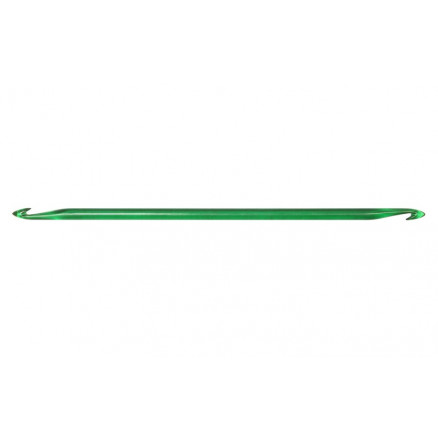 KnitPro Trendz Dobbelt Hæklenål Akryl 30cm 9,00mm Green til Tunesisk h thumbnail