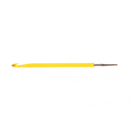 KnitPro Trendz Udskiftelige Hæklenåle Akryl 6,00mm Yellow til Tunesisk