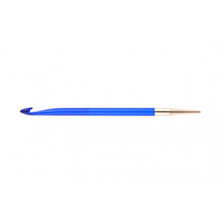 KnitPro Trendz Udskiftelige Hæklenåle Akryl 6,50mm Blue til Tunesisk h thumbnail