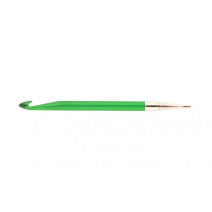 KnitPro Trendz Udskiftelige Hæklenåle Akryl 9,00mm Green til Tunesisk