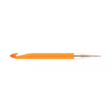 KnitPro Trendz Udskiftelige Hæklenåle Akryl 10,00mm Orange til Tunesis
