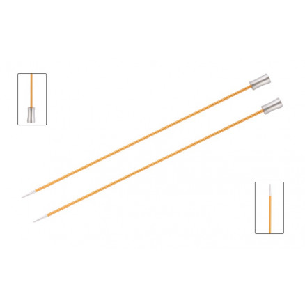 KnitPro Zing Strikkepinde / Jumperpinde Aluminium 30cm 2,25mm / 11.8in