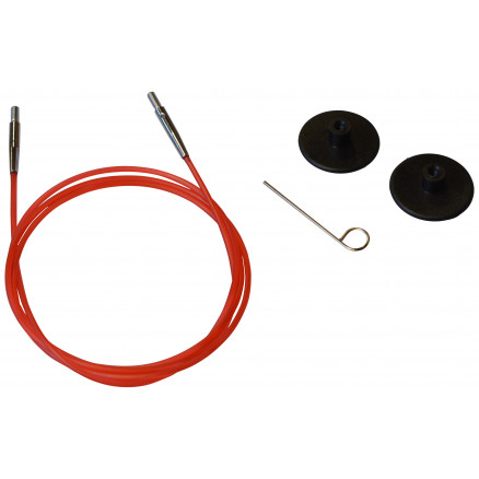 KnitPro Wire / Kabel til Udskiftelige Rundpinde 76cm (Bliver 100cm ink