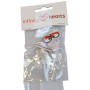 Infinity Hearts Sikkerhedsøjne / Amigurumi øjne med øjenlåg 17x31mm - 5 stk