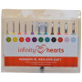 Infinity Hearts Rainbow XL Hæklenålesæt 13,5cm 2-8mm 11 størrelser