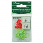 Clover Maskemarkører Små 15 mm i rød og grøn - 20 stk