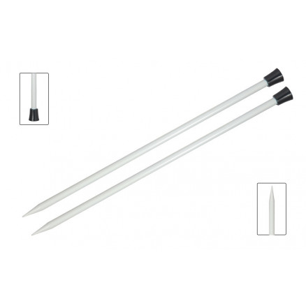 Knitpro Basix Aluminium Strikkepinde / Jumperpinde Aluminium 30cm 5,50