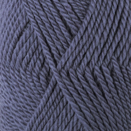 Drops Alaska Garn Unicolor 57 Jeansblå