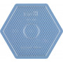 Hama Midi Perleplade Sekskant Stor Transparent 16,5x14,5cm - 1 stk