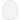 Hama Midi Perleplade Æggeformet Hvid 12,5x9,5cm - 1 stk