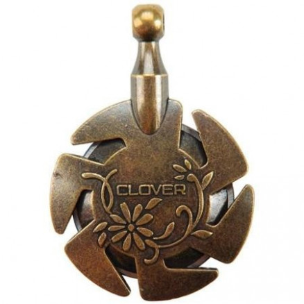 Clover Garn Cutter 3,5cm Antik guld thumbnail