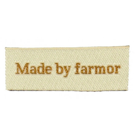 Label Made by Farmor Sandfarve