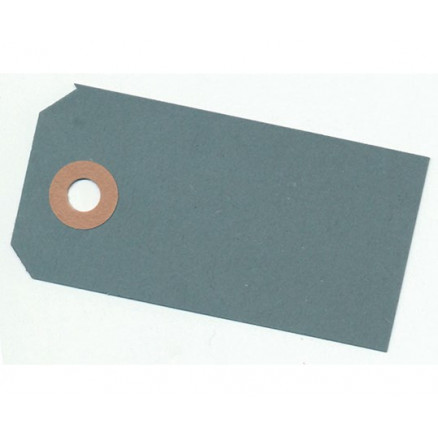 Billede af Paper Line Manillamærker Grå 4x8cm - 10 stk