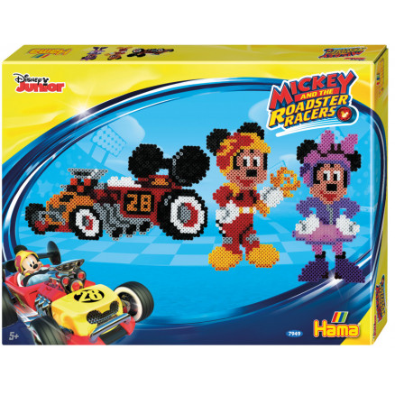 Hama Midi Gaveæske 7949 Disney Mickey og Racerholdet