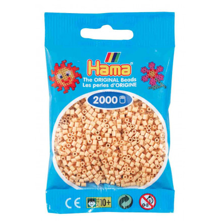 Hama Mini Perler 501-27 Beige - 2000 stk
