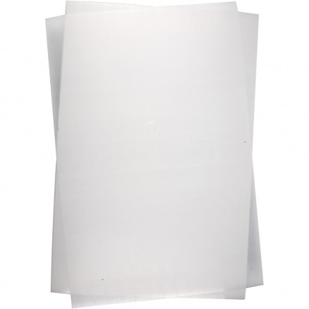 Krympeplast Mat Transparent 20x30cm - 10 ark