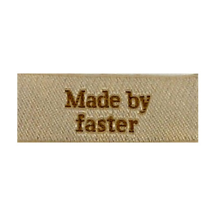 Label Made by Faster Sandfarve thumbnail