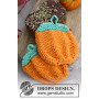 Roasted Pumpkin by DROPS Design - Grydelapper Halloween Strikkekit