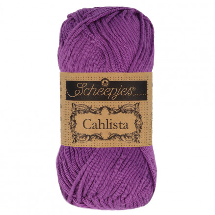 Scheepjes Cahlista Yarn Unicolor 282 Ultra Violet