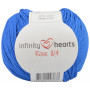 Infinity Hearts Rose 8/4 Garn Unicolor 101 Koboltblå