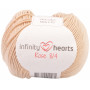 Infinity Hearts Rose 8/4 Garn Unicolor 213 Beige