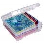 ArtBin Plastboks til Stof/Filt og tilbehør Transparent 16x17x5,5cm