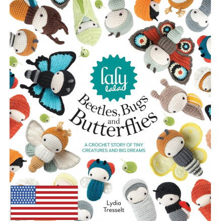 Lalylala Beetles, Bugs and Butterflies - Engelsk - Bog af Lydia Tresse thumbnail
