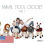 Animal Stool Crochet Part 2 - Engelsk - Bog af Anja Toonen