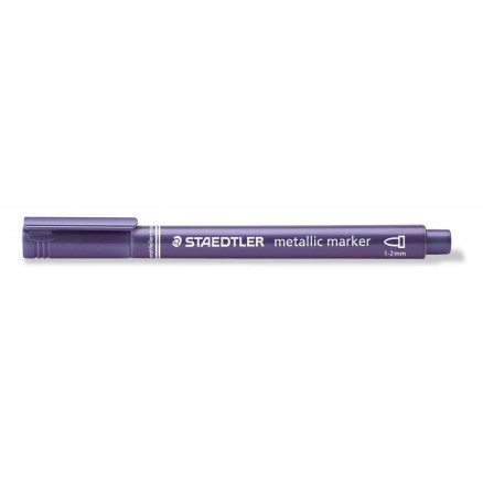 Staedtler Marker Tusch/Tus Metallic Violet 1-2mm - 1 stk