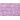 Dekorationsvæv Lavendel 0,30x1m