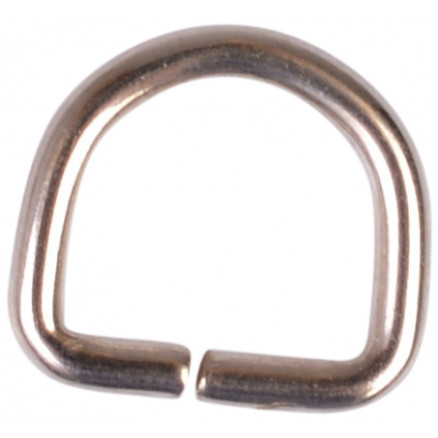 D-ring Sølv 10mm - 1 stk thumbnail
