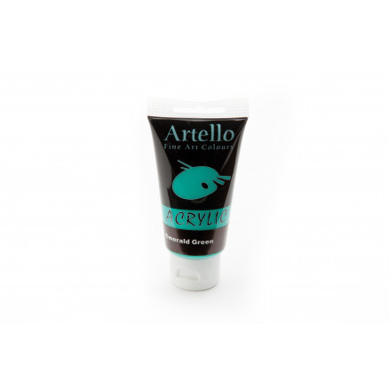 Artello Akrylmaling/Kunstnerfarve Smaragdgrøn 75ml