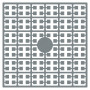 Pixelhobby Midi Perler 120 Sølvgrå 2x2mm - 140 pixels