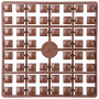 Pixelhobby XL Perler 130 Mørk mahognibrun 5x5mm - 60 pixels