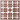 Pixelhobby XL Perler 130 Mørk mahognibrun 5x5mm - 60 pixels