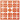 Pixelhobby XL Perler 224 Lys orange rød 5x5mm - 60 pixels