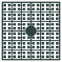 Pixelhobby Midi Perler 534 Mørk Petrol 2x2mm - 140 pixels