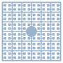 Pixelhobby Midi Perler 528 Blå Grå 2x2mm - 140 pixels